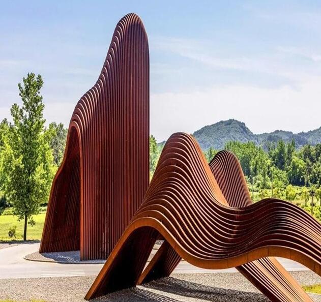 顺昌锈钢板造型